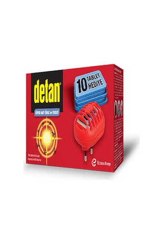 Detan Süper Mat Cihaz Sinek Kovucu + 10 Yedek