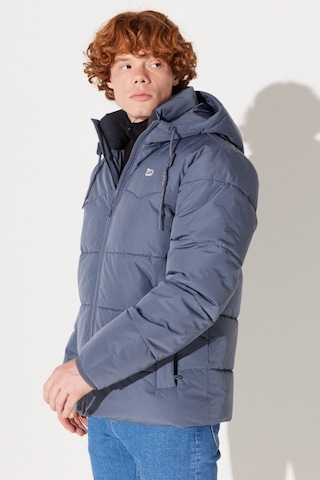 Lee Kapüşonlu Regular Fit Mavi Erkek Şişme Mont L88Bnya66 L88Bnya66 Mavi