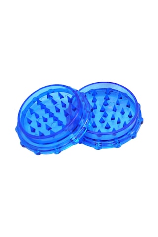 Plastik 2Parça Tutun Öğütücü Grinder /Sivri Dişli-5Cm
