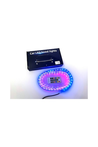 App Kontrollü Kaput Ledi Animasyonlu Rgb Kayar Led -150cm