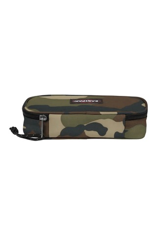 Eastpak Oval Single Camo Kalem Kutusu Ek0007171811 Kamuflaj - Gri