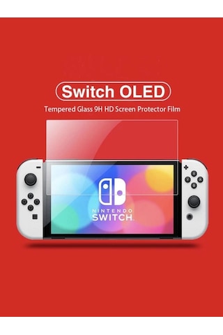 Loges Nintendo Switch Oled Ekran Koruyucu Temperli Cam Premium