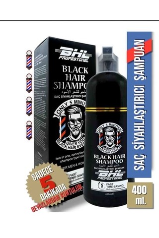 Bhl 400 Ml Siyahlaştırıcı Şampuan Tüm Saçlar İçin Renk Koruyucu Etki