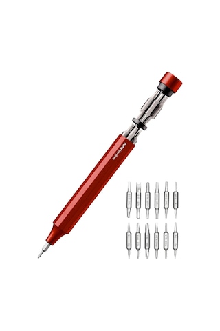 Fixonic Hoto Qwlsd004 24'ü 1 Arada Hassas Kalem Tip Tornavida Seti Turuncu Renk