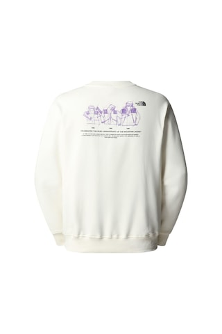 The North Face U Mnt Annıversary Relaxed Crew Swetşört Nf0a8dn6qlı1 Beyaz