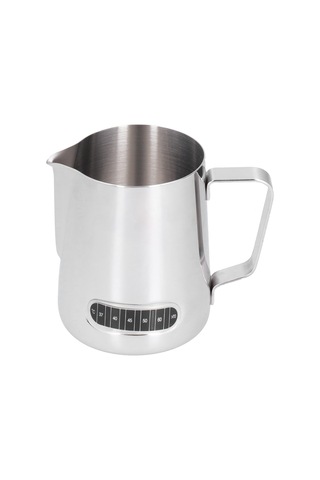 600ml Termometreli Süt Köpürtme Kabı Kaiyi Gosterildigi Gibi