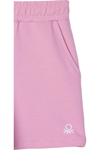 United Colors Of Benetton Kız Çocuk Pembe Şort Bnt-g21275 Çok Renkli