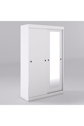 Kenzlife Ayakkabılık Vakkas Aynalı Mat Beyaz 180 110 40 Suntalam 40 Çift Ayakkabı Kapasitesi