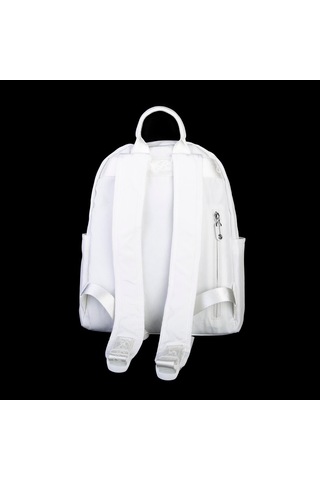 Nas Bag Kadın Çok Gözlü Hafif Su Geçirmez Unisex Water Proof Çanta Beyaz