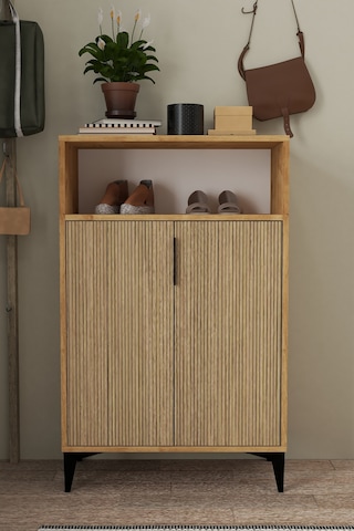 1205 Ada Ayakkabılık 4 Raflı 2 Kapaklı Çok Amaçlı Dolap Yunus Safir Yunus - Safir