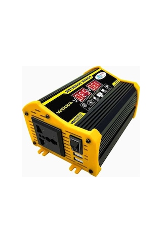 Wondernest Legend Iı Nesil 12v - 110v 4000w Araç İçin Güç Çevirici İnvertör Siyah