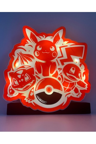 Pokemon Işık Kutusu Kırmızı