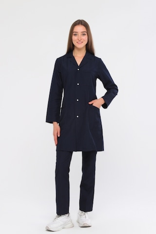 Uniprom Kadın İş Önlüğü Temizlik Görevlisi Hademe Aşçı Stajyer Lacivert