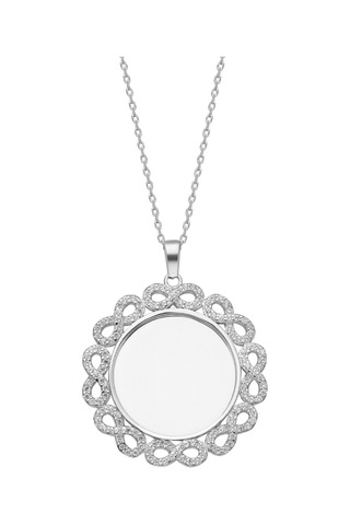 Luna Kolye 719105 Silver Gümüş