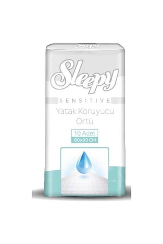 Sleepy Sensitive Hasta Yatak Koruyucu 60X90 10 Adet