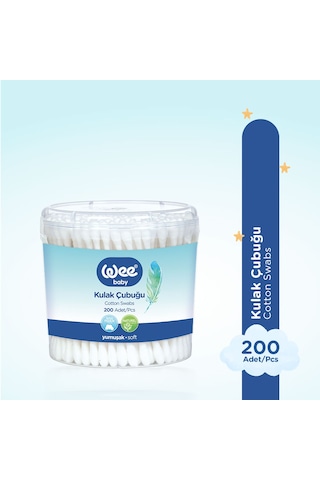 Wee Baby Bebek Kulak Çubuğu 200'lü