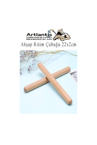 Ahşap Ritim Çubuğu 6 Adet 3 Çift Okul Öncesi Eğitici Anaokulu Ritim Tokmağı Çubukları Çocuk Etkinlik Perkusyon Müzik Aleti