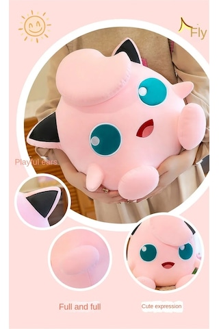 Jigglypuff 35cm Orjinal Pokemon Peluş Oyuncak