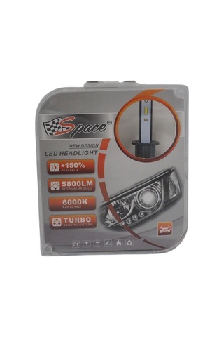 Led far ampulü 6000K 9800LM 12V H1 / LAAM913