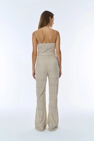 Ollacollection Örme Pantolon Bej