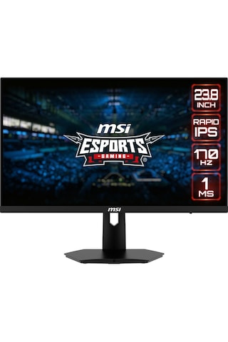 MSI G244F E2 23.8" 1 MS 180 Hz Full HD Adaptive-Sync Rapid IPS LED Monitör (Outlet)