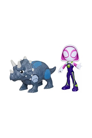 Spidey And His Amazing Friends Dino Webs Ghost-spider Ve Rhino Di