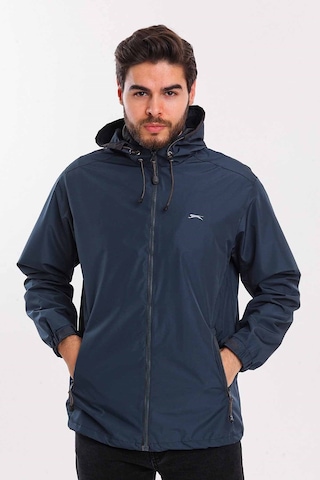 Slazenger OFANS Erkek Yağmurluk Petrol