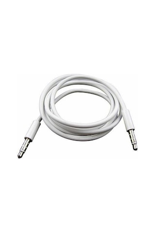 1 Metre Aux Stereo Ses Kablosu 3,5 Mm 3 Boğum Jack Erkek - Erkek
