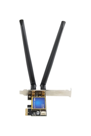 Pcıe Wifi Kartı 2.4g 5g Çift Bant Ağ Adaptörü 1200 Mbps 4.0