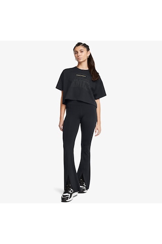 Under Armour Meridian Kick Flare Kadın Siyah Pantolon 1386623 Siyah