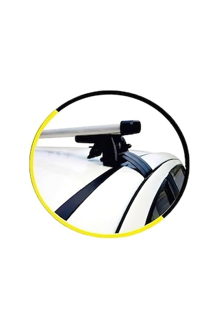 Renault Laguna 2 2004-2008 Oluksuz Tip Ara Atkı Tavan Barı Portbagaj Bağlantı Ayakları - Gri Set