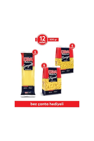 En Çok Satan Makarna Kolisi 12'li