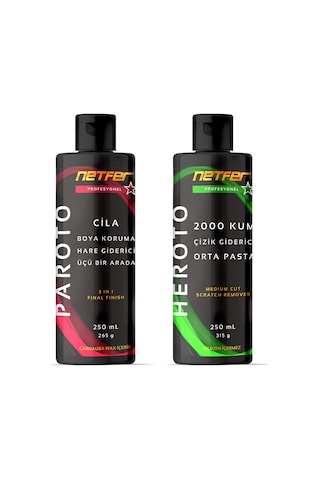 Netfer 2'li Orta Pasta Cila Set - 2x250 Ml
