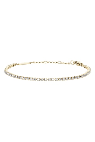 Classic Tennis Bracelet Gold Gold
