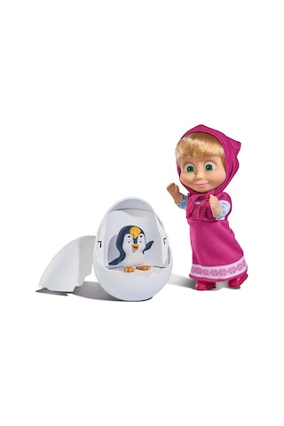 Maşa Ile Koca Ayı Masha Bebek Ve Yumurtadan Çıkan Penguen