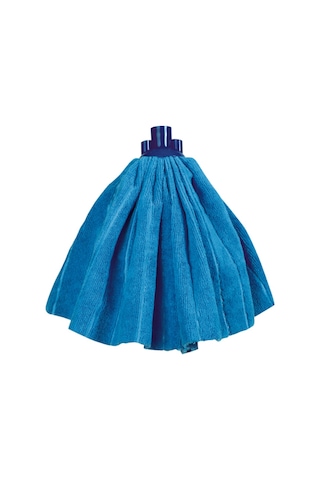 Flora 2 Li Temizlik Seti Mavi, Sıkmalı Temizlik Yer Silme Kovası + Süper Emici Mikrofiber Jumbo Mop