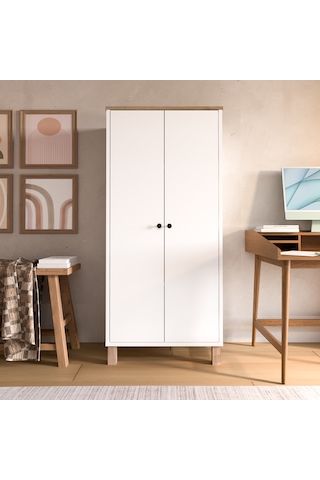 Robin Home Alaska Çok Amaçlı Dolap Mutfak Kiler Erzak Banyo Dolabı Sepet-beyaz Beyaz