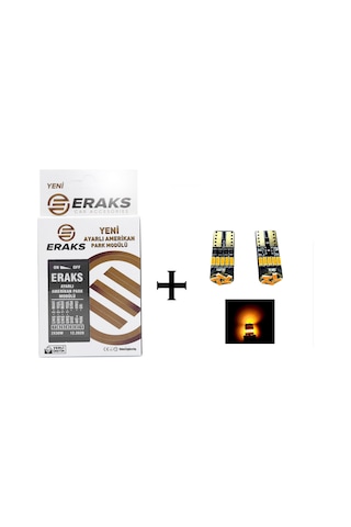 Eraks Ayarlı Amerikan Park Modülü Ve T10 Turuncu Led N11.36892