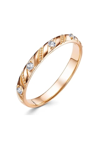 Voznesenskij Uvelirnyj Zavod 925 Ayar Gümüş "koru Ve Müstafa Kıl" Altın Kaplamalı Yüzük 272518978 Altın