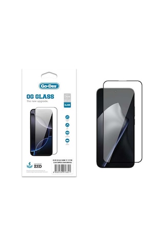 Xiaomi 15t Pro Uyumlu Go Des Og Glass Antistatik Temperli Cam Ekran Koruyucu Şeffaf