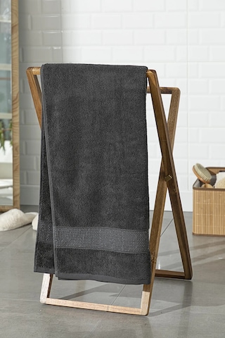 English Home Deluxe Pamuklu Low Twist Banyo Havlusu 90x150 Cm Ant Antrasit