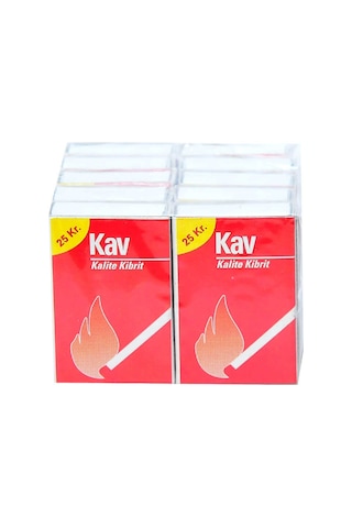 Kibrit 10 Paket Ortalama 40 Çöp X 10 Paket Ahşap