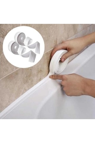 Pratik Su Sızdırmaz Geçirmez Bant Lavabo Küvet Kenar Bandı Küvet