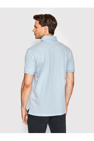 Tommy Hilfiger Tommy Hılfıger Erkek T-shırt Mw0mw17770-c1o Mavi