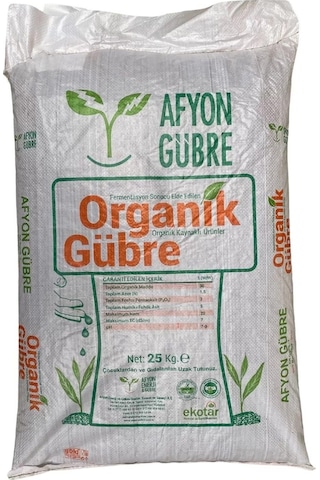 Afyon Organik Gübre 25 KG