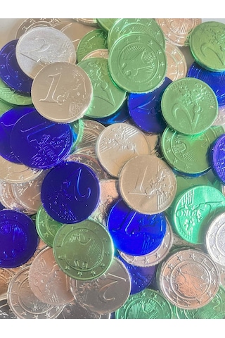 Dippo Silver Para Çikolata 100 Adet