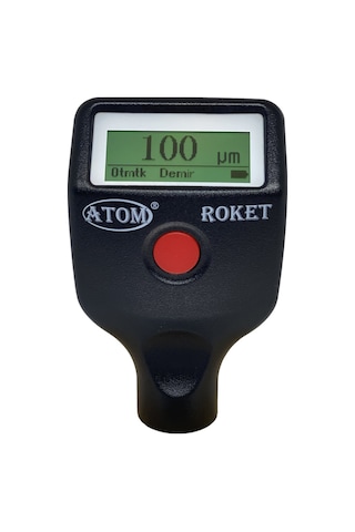 Atom Roket Boya Ölçüm Cihazı Boya Test Cihazı Boya Ölçer Ölçüm Al