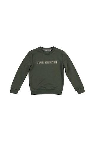 Lee Cooper Scrab Erkek Çocuk O Yaka Sweatshirt Haki-20057-haki