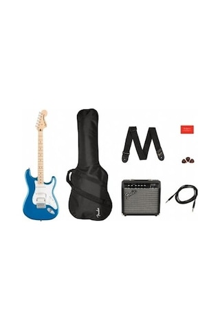 Fender Squier Affinity Strat Hss Mn Lpb Frontman 15G Elektro Gitar