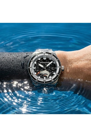 Spinnaker Hass Sp-5172-22 4ocean Limited Edition Otomatik Erkek Kol Saati Metalik Gri